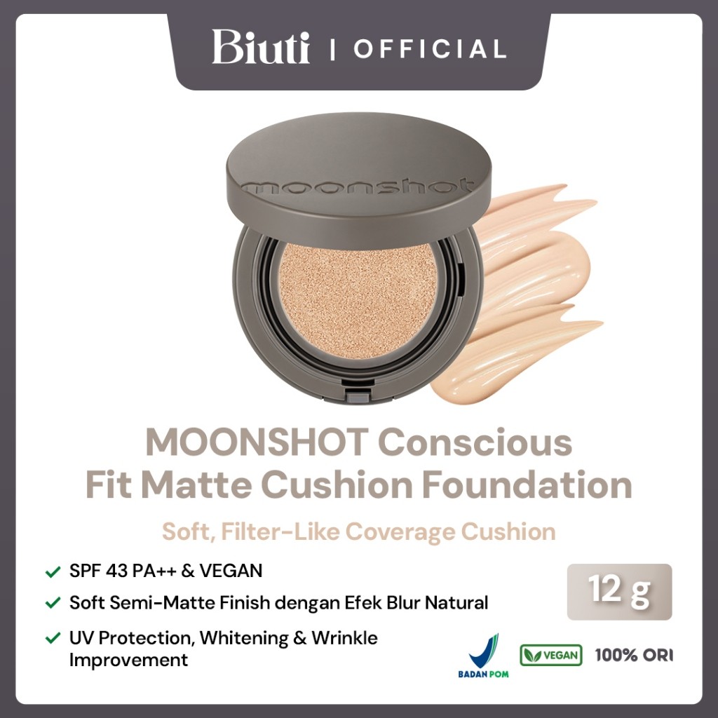 moonshot Conscious Fit Matte Cushion Foundation