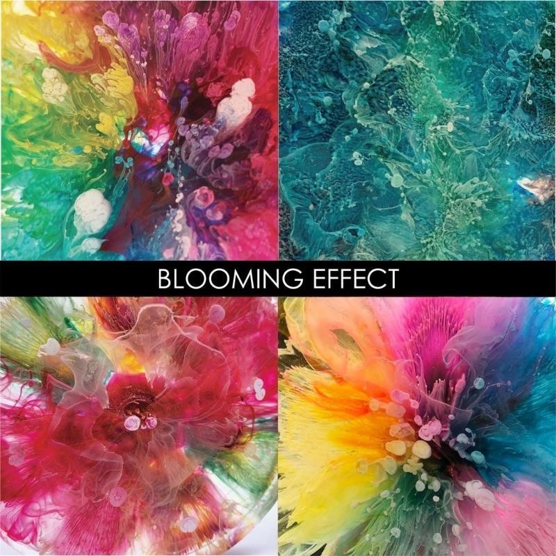 

L21E Set Alcohol-Based for Epoxy Resin Painting White Color Inks Set