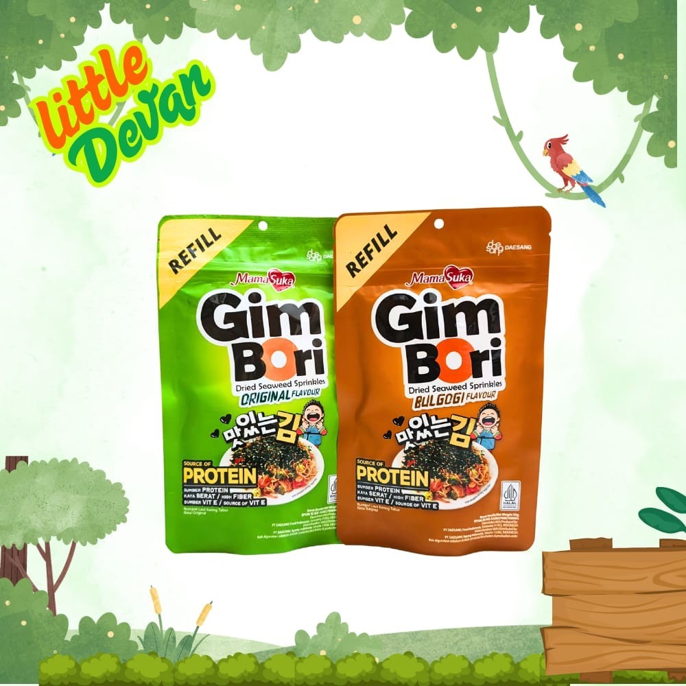 

Gim Bori Abon Rumput Laut Tabur 50gr Pouch