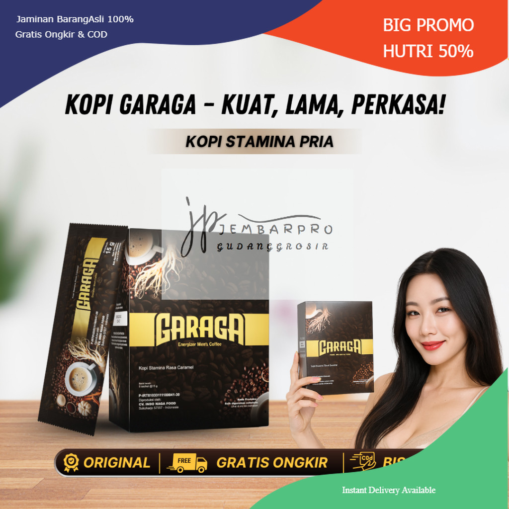 

Kopi Garaga Kopi Gingseng Herbal Untuk Stamina Pria Maksimal Tahan Lama Original 1 Box