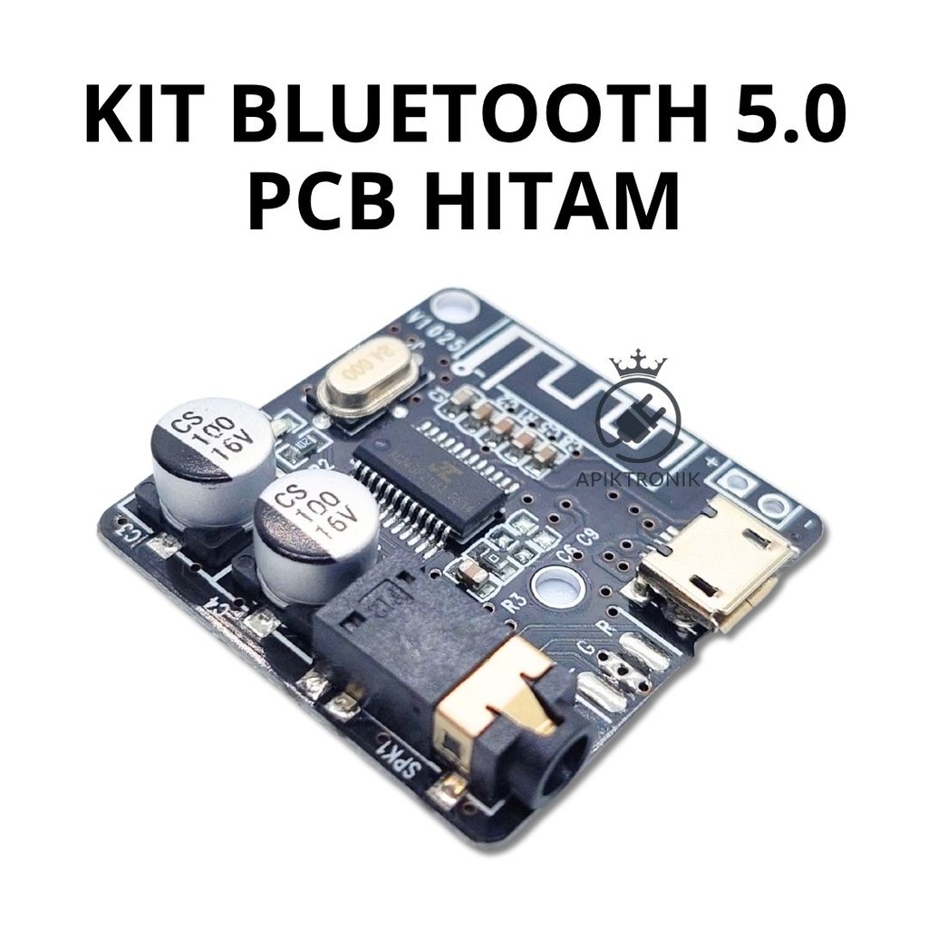 Kit Bluetooth 5.0 Stereo – PCB Hitam Modul Audio System