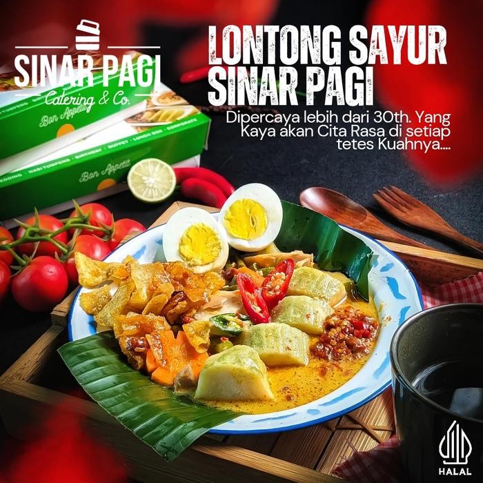 

[TERLARIS] Lontong Sayur Sinar Pagi - Lonsay Telur[TERLARIS ]
