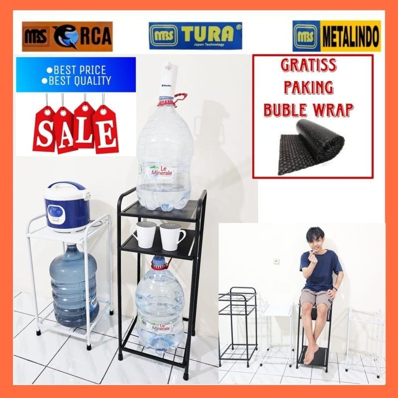 

Rak Dispenser galon MBS Rak Rice Cooker Rak Galon Serbaguna