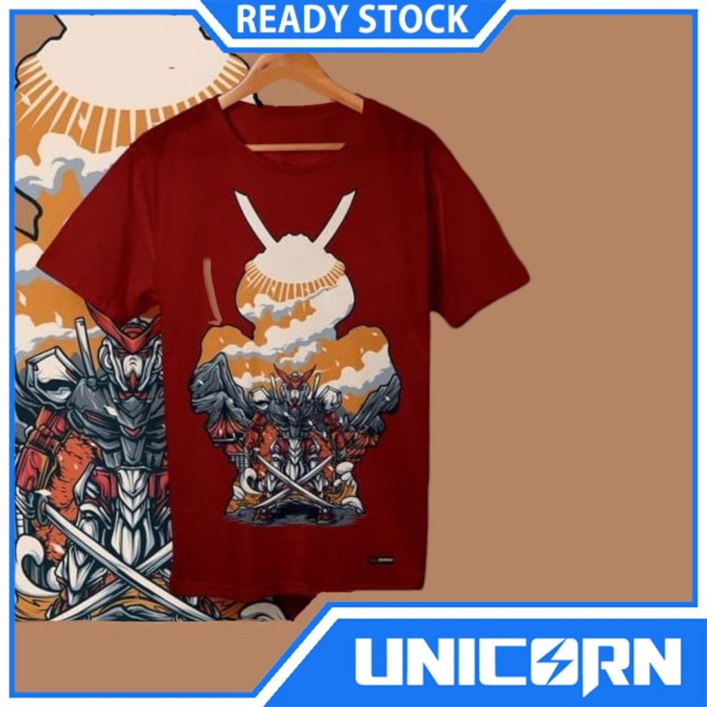 T-Shirt Astray Red Frame Gundam / Kaos Astray Red Frame Gundam - Size XL