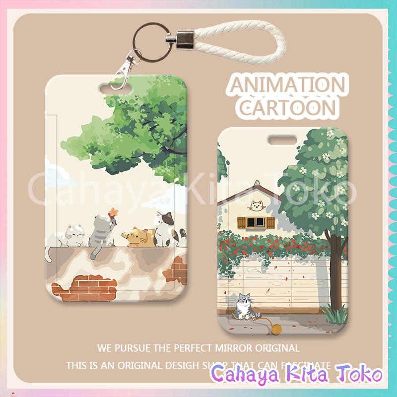 

ID CARD HOLDER/SARUNG KARTU/pesanan Hadiah Khusus/SUPPORT HARGA GROSIR/ gudang kucing kecil