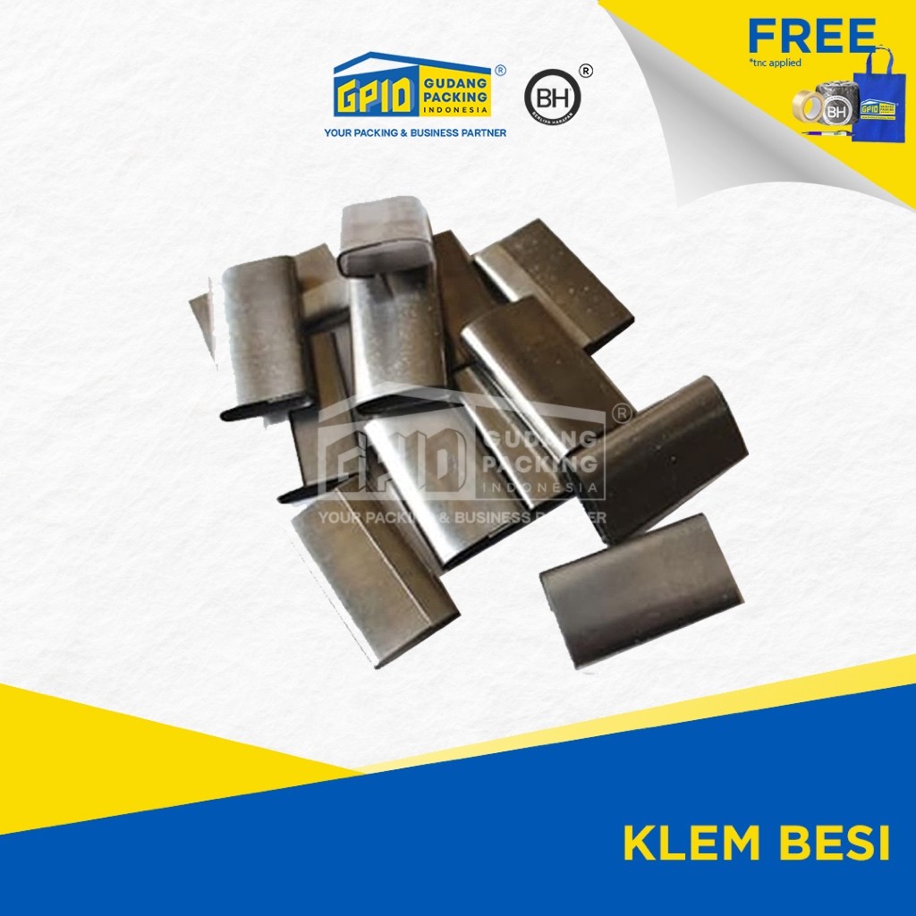 Segel / Klem Seng Strapping Band 1kg