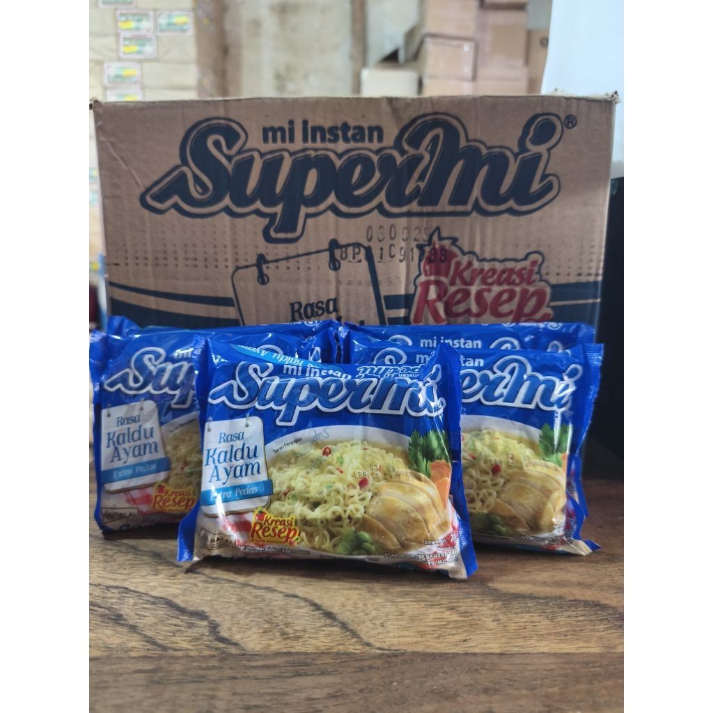

Supermi rasa Kaldu Ayam @ 40 bungkus / 1 dus