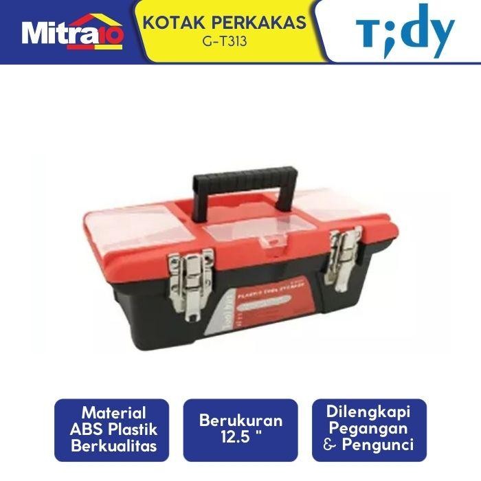 

Tidy Kotak Perkakas Plastik G-T313 12.5 Inch