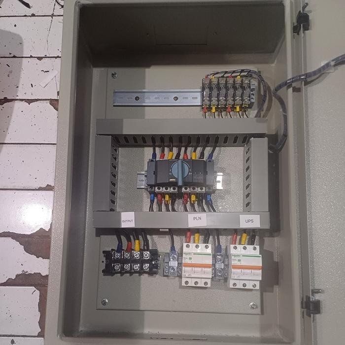 Panel COS 63A UPS dan PLN Panel COS 63A new murah