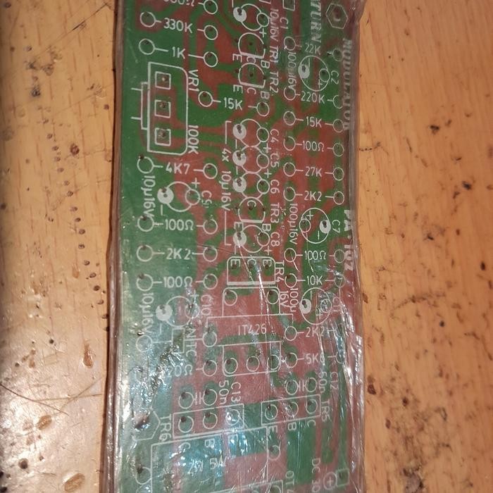 Part PCB Modulator amplifier system TOA 60W Modul Pemancar PA-102 Saturn jadul