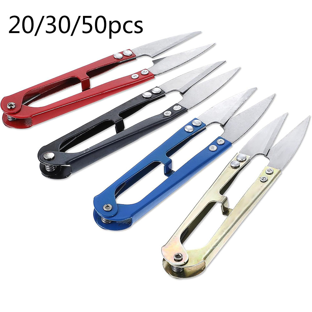 

20/30/50pcs Sewing Scissors Yarn Thread Cutter Small Snip Trimming Nipper Mini Thread Scissor Handheld Embroidery Clippers