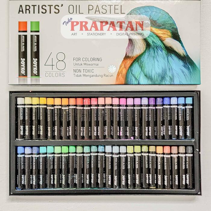 

Joyko Artists Oil Pastel OP-12~48ART | Crayon Minyak - 12C