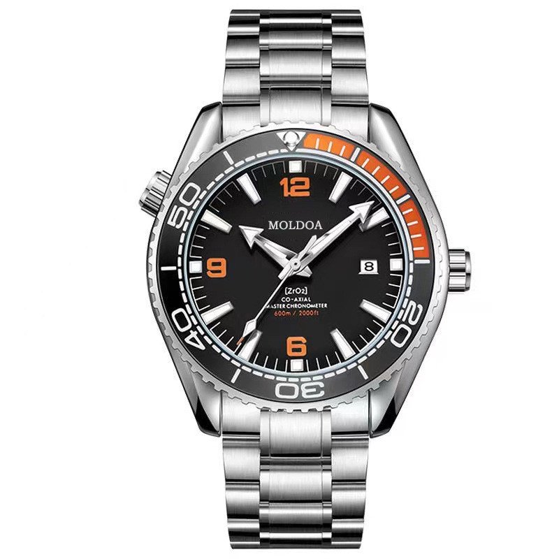 Barang Panas Lintas Batas Jam Tangan Terkenal Kuda Laut Jam Tangan Mewah Imitasi Jam Tangan Mekanis 