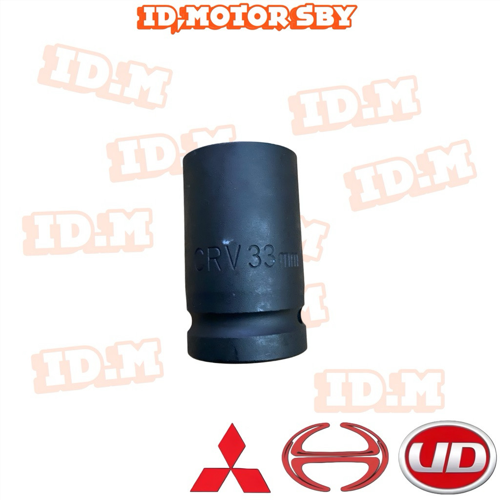 Mata Sok Impact 33mm 33 mm Kunci shock Kunci Sok Mata Shock Impact 33mm 33 mm - Sparepart Truck Dan 
