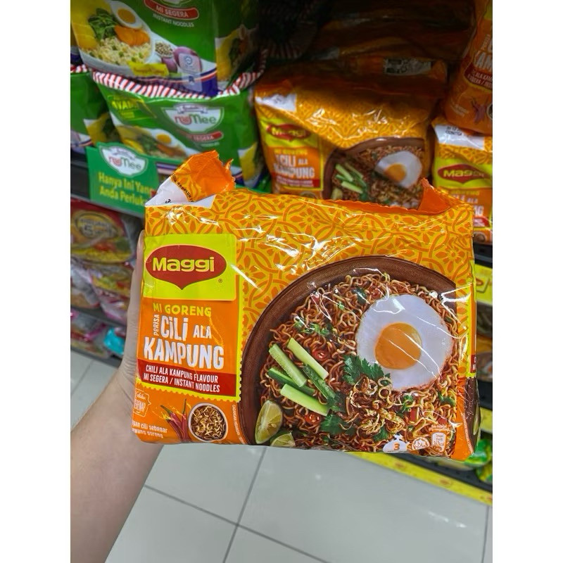 

magi maggi KARI KAW / TOM YUM KAW / CILI ALA KAMPUNG / AGLIO OLIO