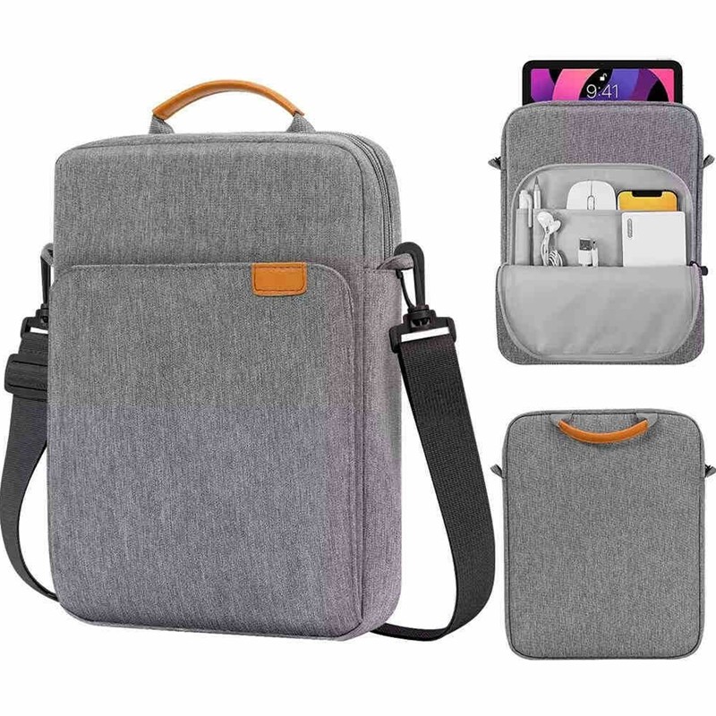 

Tablet Shoulder Sleeve Bag For IPad Air Pro 12.9in IPad Air 10.9 in Galaxy Tab A 10 Laptop Pouch Handbag Briefcase