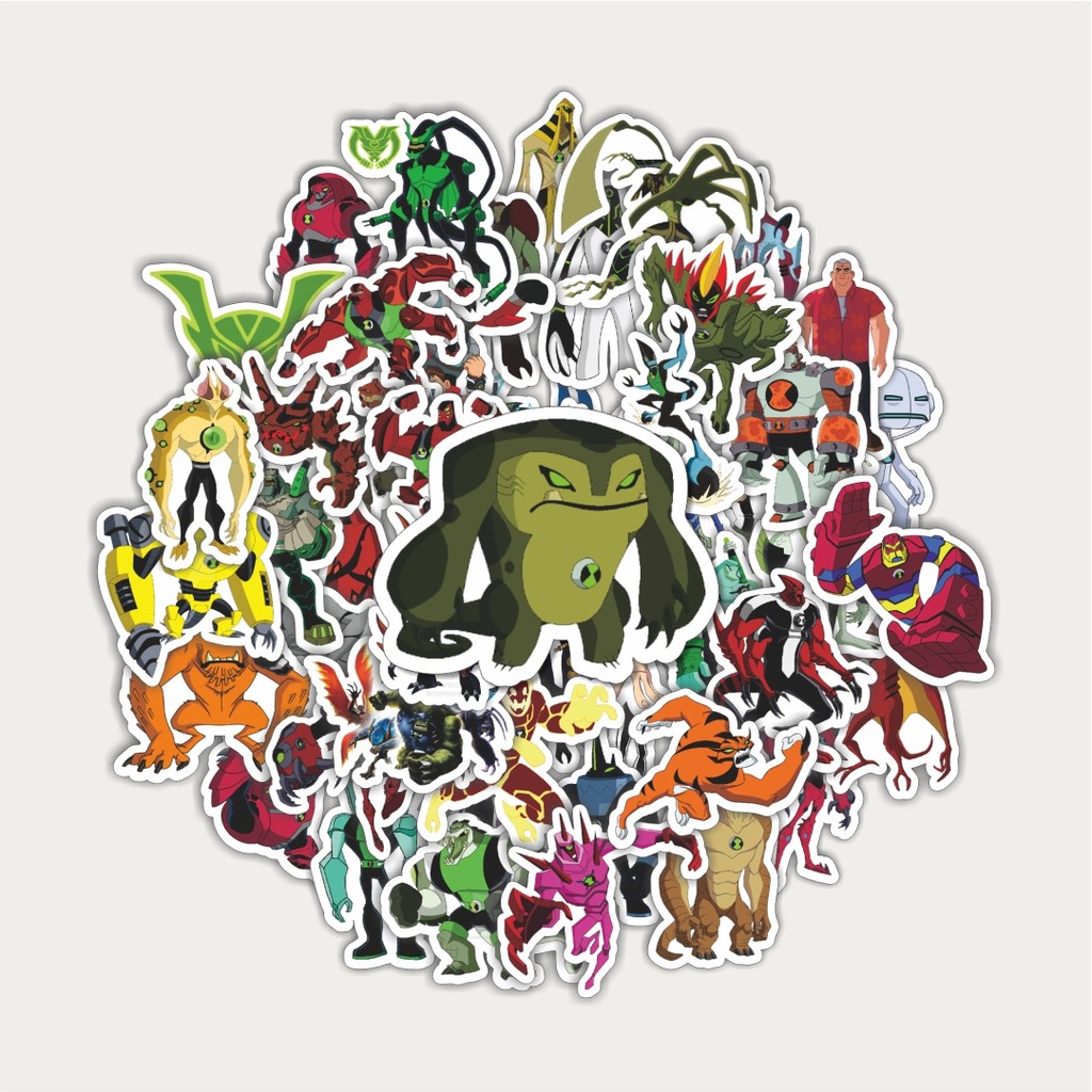 

Sticker Pack Stiker Kartun Series Ben Ten Karakter Mix 5 | Sticker TUMBLR | Stiker LAPTOP KOPER HELM