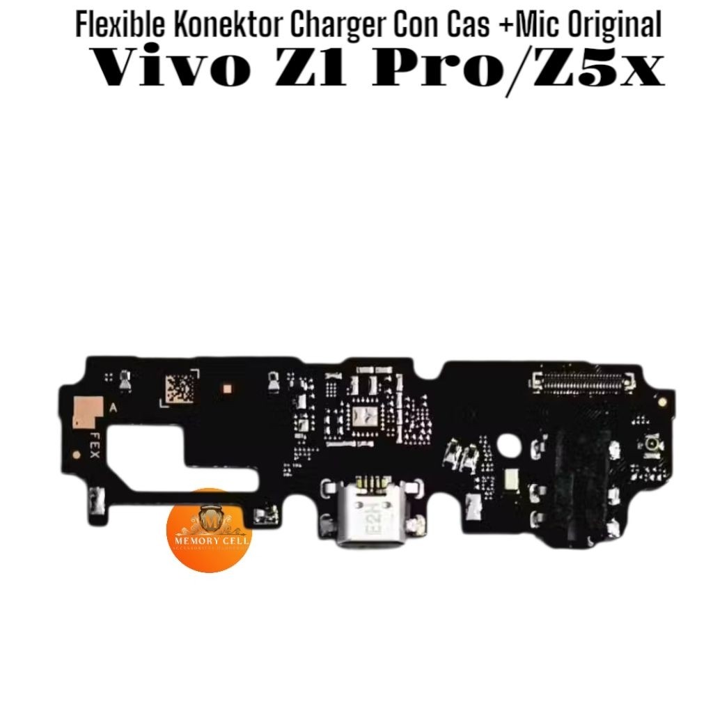 Flexible Konektor Charger Con Cas +Mic Vivo Z1 Pro Vivo Z5X Original