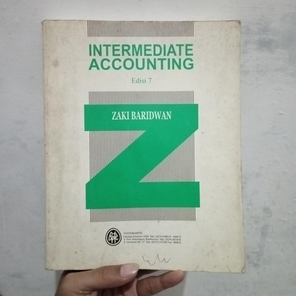 intermediate accounting Edisi 7 by Zaki baridwan