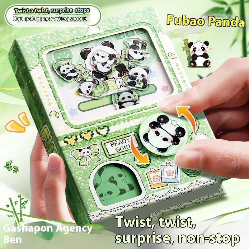 

Panda Egg Twister Pocket Book High Beauty Notebook Cartoon Organization Edition Fun Decompression Notebook Gifts For Children