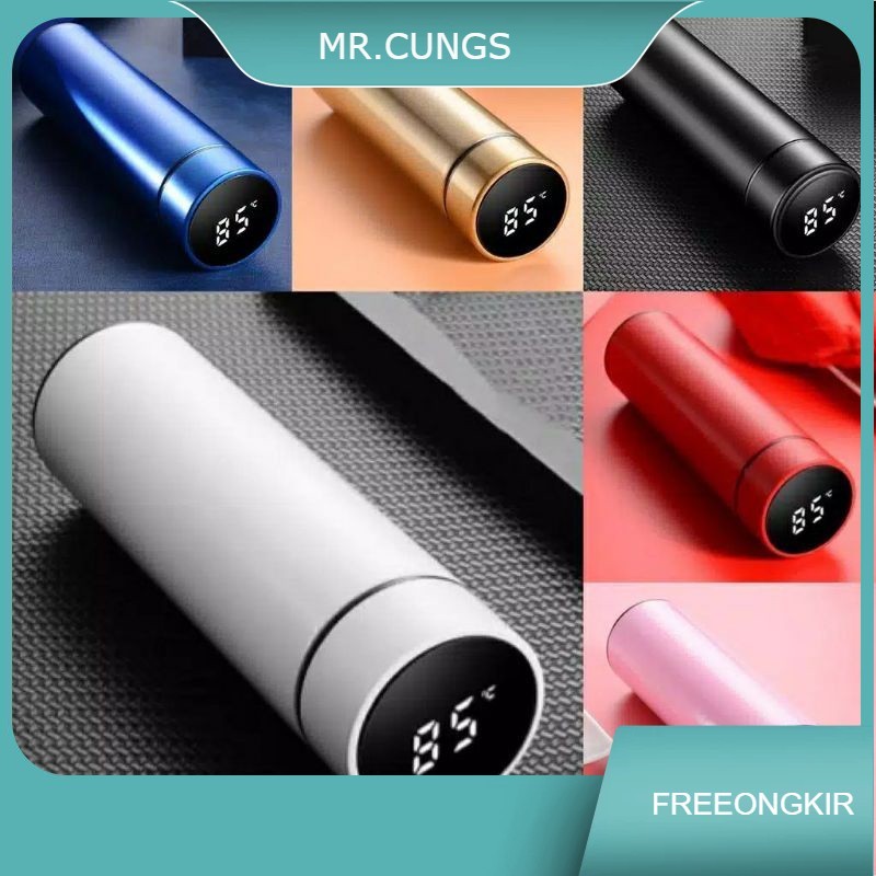 termos suhu termos led display temperatur tumbler led