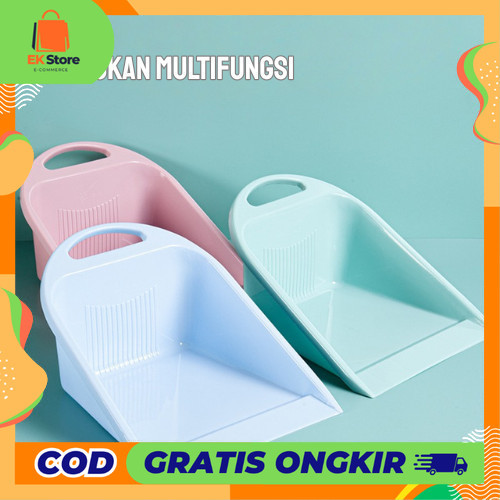 EK Pengki Sampah Tangan Serbaguna // Serok Pengki Plastik // Pengki Serokan Sampah Plastik