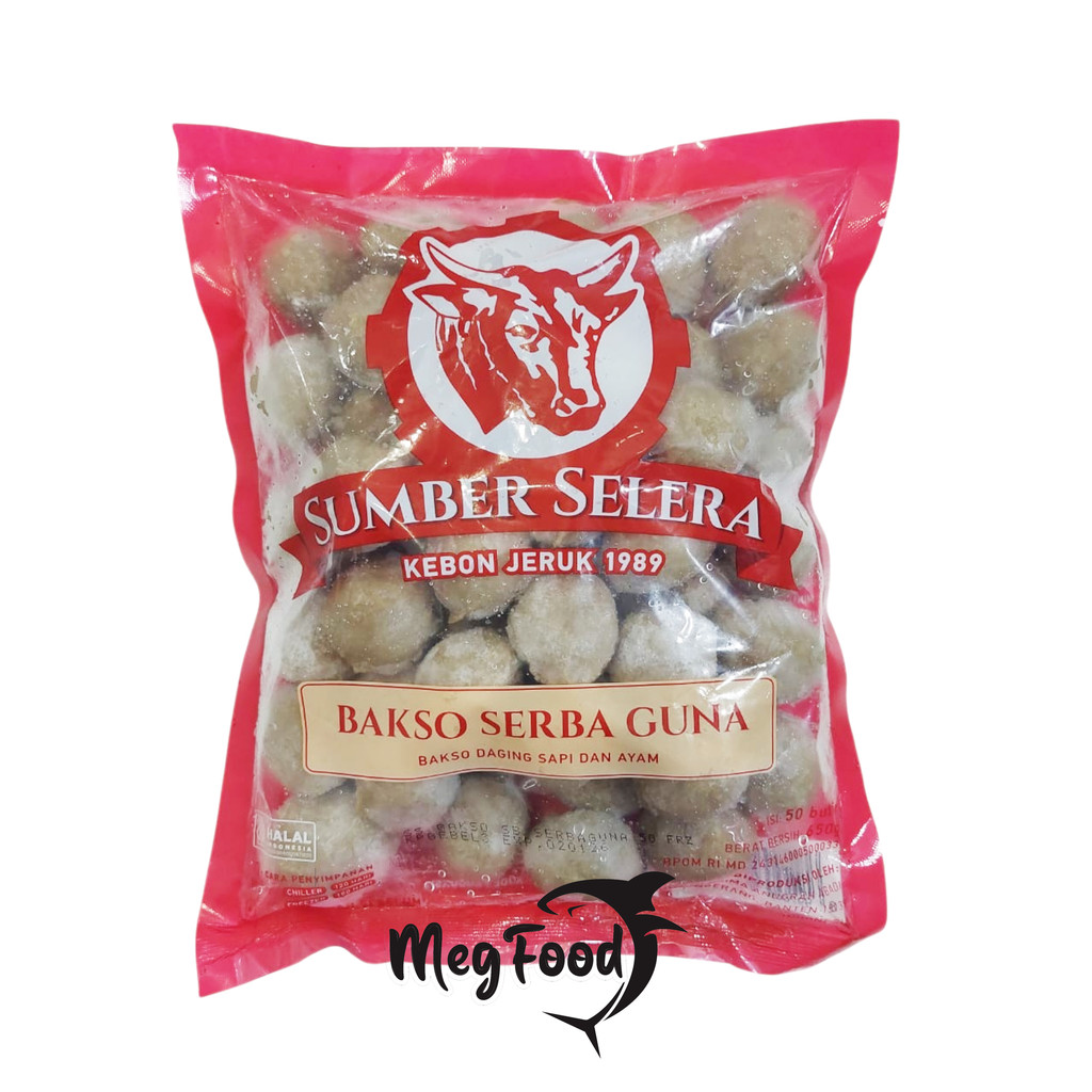 

Sumber Selera Bakso Sapi dan Ayam - Serbaguna Isi 50 pcs