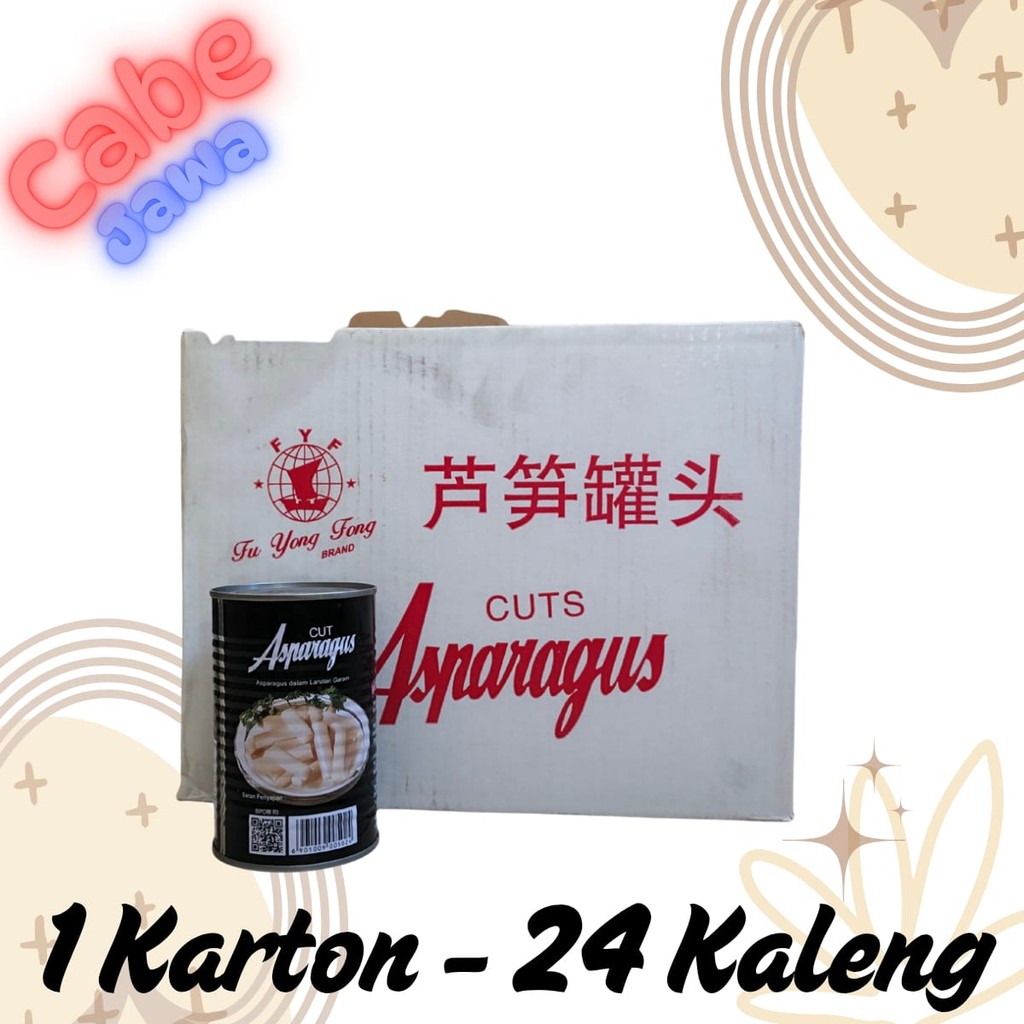 

[KARTON] Asparagus Cut FYF 425gr 24kaleng