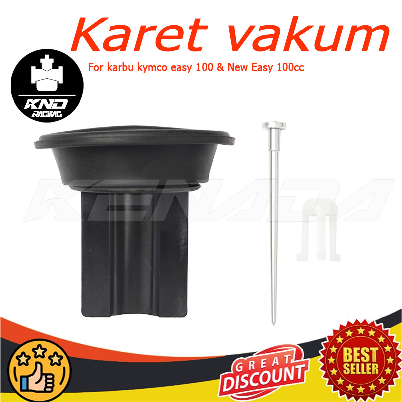 kymco easy 100 & New Easy 100cc 1402-910-2201 VACUUM PISTON COMP Karet vakum membran
