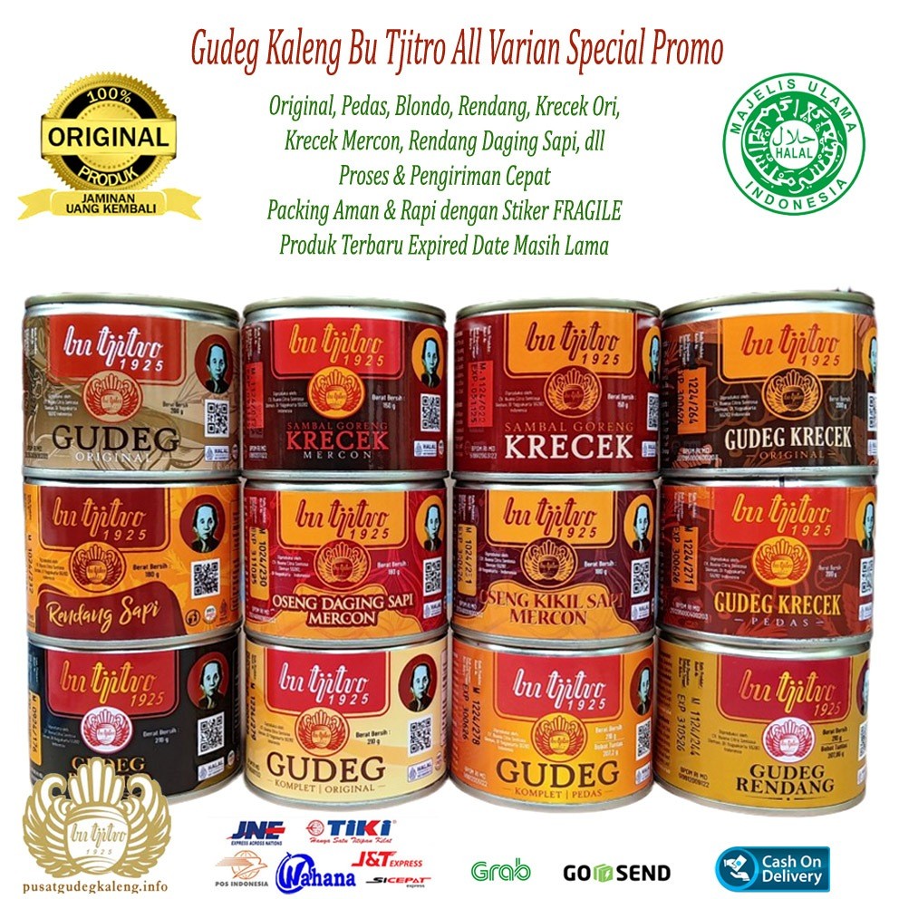 

Vanilla.storee Gudeg Kaleng Bu Tjitro All Varian Special Promo Free Bubble Wrap