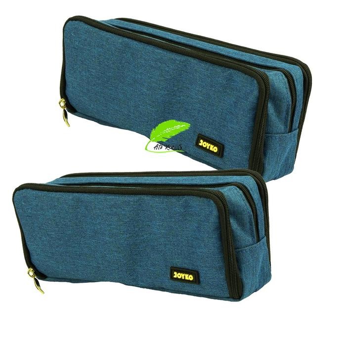 

JOYKO - Tempat Pensil Resleting Bahan Kain Tebal PC-5006 - Pcs - ABU-ABU