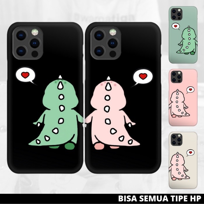 Premium Case Couple Dino All Type COU-18 Hybrid & Hardcase