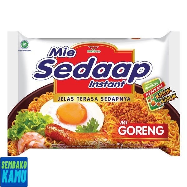 

Sedaap Mie Goreng 90 gr