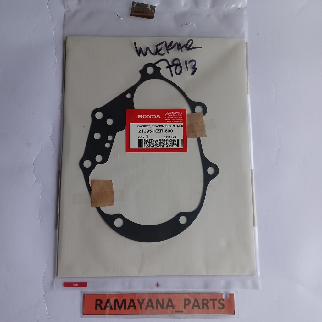 Gasket Paking Mesin Transmission Case 21395KZR600