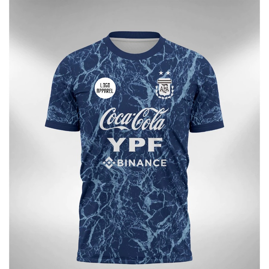 Jersey Argentina Prematch 2021 2022 Free Nameset Full Printing Nameset