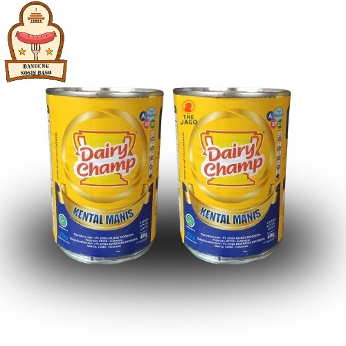 

Susu Kental Manis Dairy Champ 480gr - Creamy & Manis, Cocok untuk Minuman dan Roti