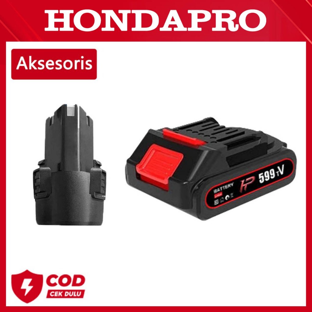 NEW HONDAPRO 98V/599V Bor Baterai Lithium Alat Cuci Mobil Baterai Impact Baterai PREMIUM