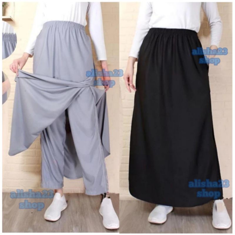 Rok Celana Olahraga ( ROCELA ) /Training Rok Celana Olahraga Wanita Muslimah/Celana Rok Training