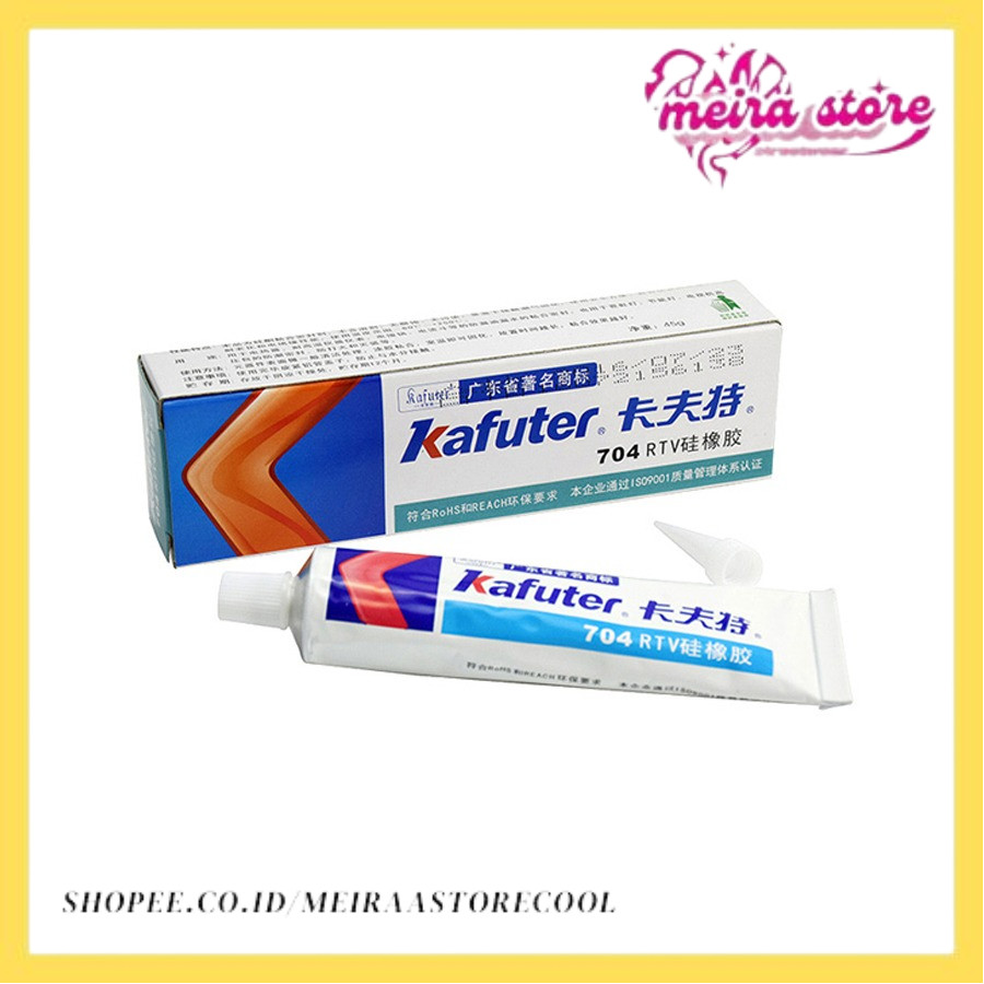 Kafuter Silicone Industrial Glue 45g High Quality K-704 705 704B RTV Silicone Rubber Black White Tra