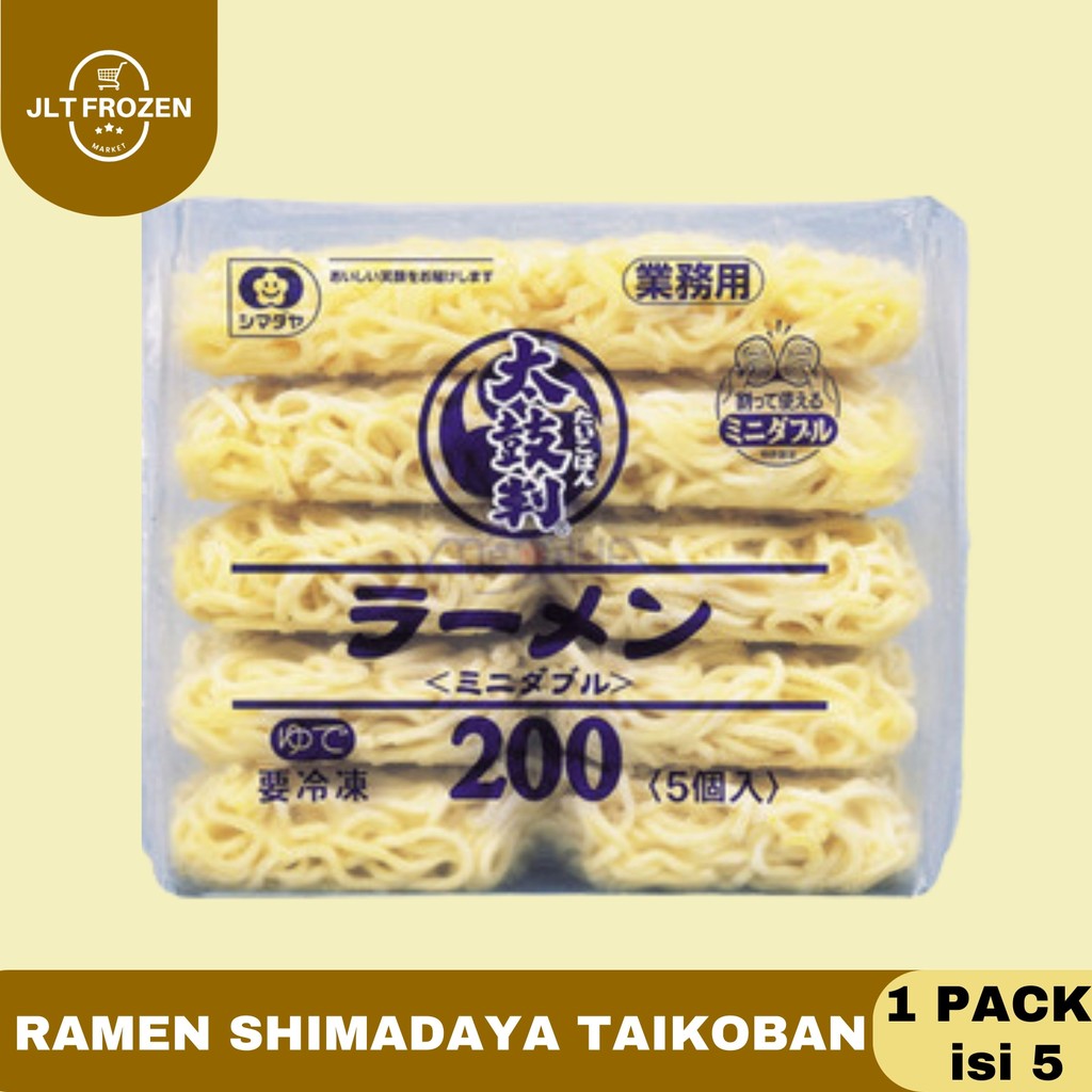 

Ramen Shimadaya Taikoban / Mie Ramen Basah / Ramen Jepang 200g 1 Pack