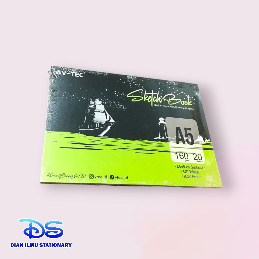 

Sketch Book V-Tec A5 160201 MEDIUM SURFACE GMP