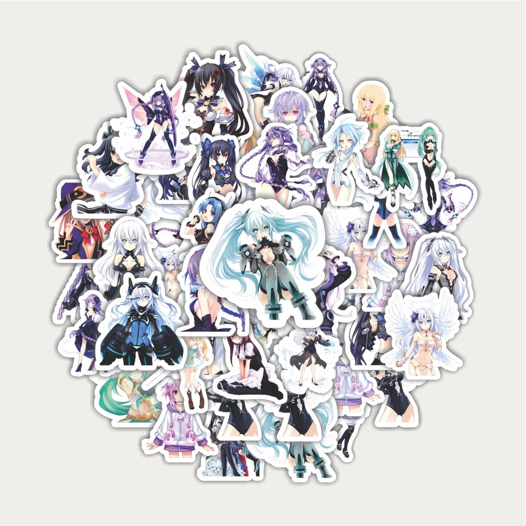 

Sticker Pack Stiker Game Series Neptunia Universe Karakter Mix 2 | Sticker TUMBLR | Stiker LAPTOP KOPER HELM
