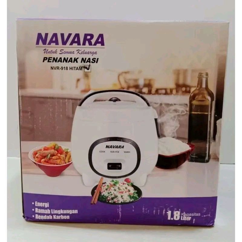 RICE COOKER NAVARA NVR918 3IN1 NAVARA 1.8LITER MAGIC COM NAVARA 1.8L