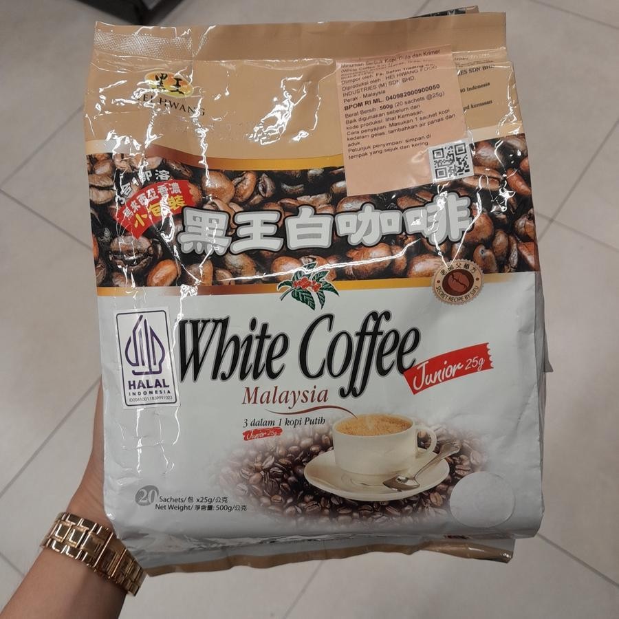 

Hei Hwang White Coffee 3in1 Kopi Instant Import Malaysia ( isi 20 )