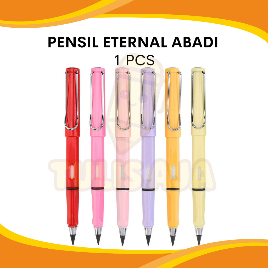 

PENSIL ABADI TIDAK BISA HABIS + PENGHAPUS PER PCS | PENSIL ETERNAL