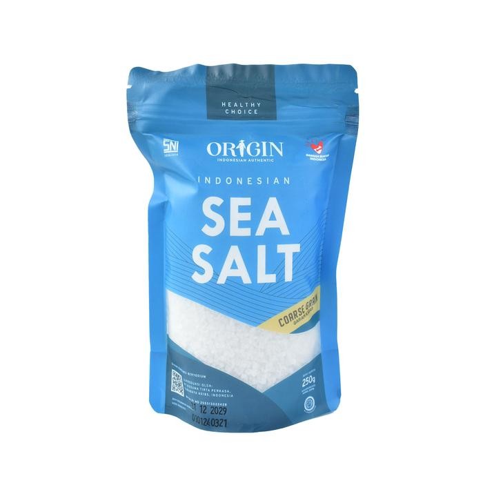

Origin Indonesian Sea Salt Coarse Grain 250 Gr