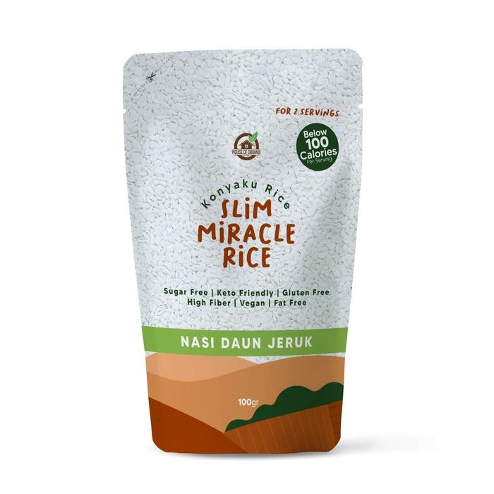 

Slim Miracle Rice Nasi Daun Jeruk Konnyaku Rice