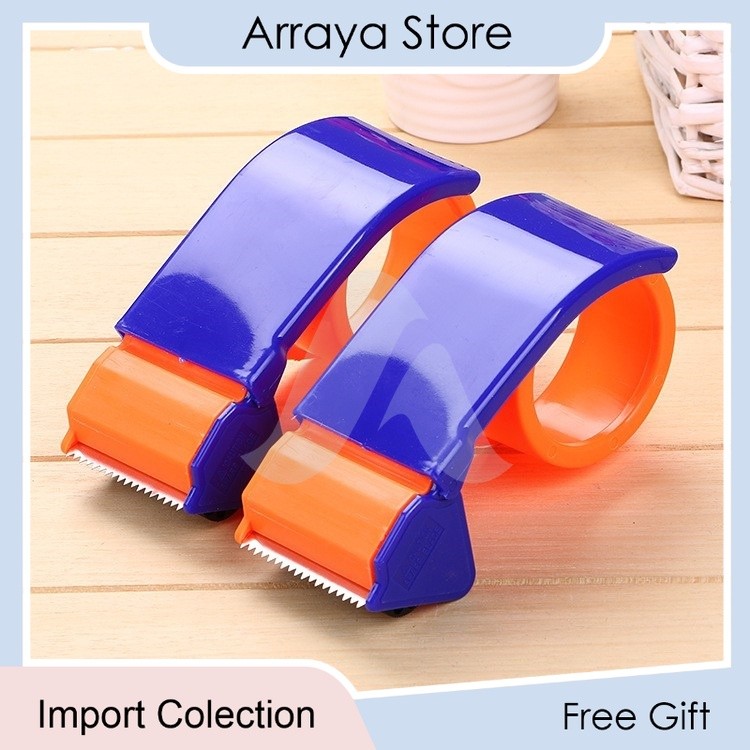 

Dispenser Lakban 2 Inch Alat Potong Isolasi Tape Cutter Plastik 【Arraya Shop】