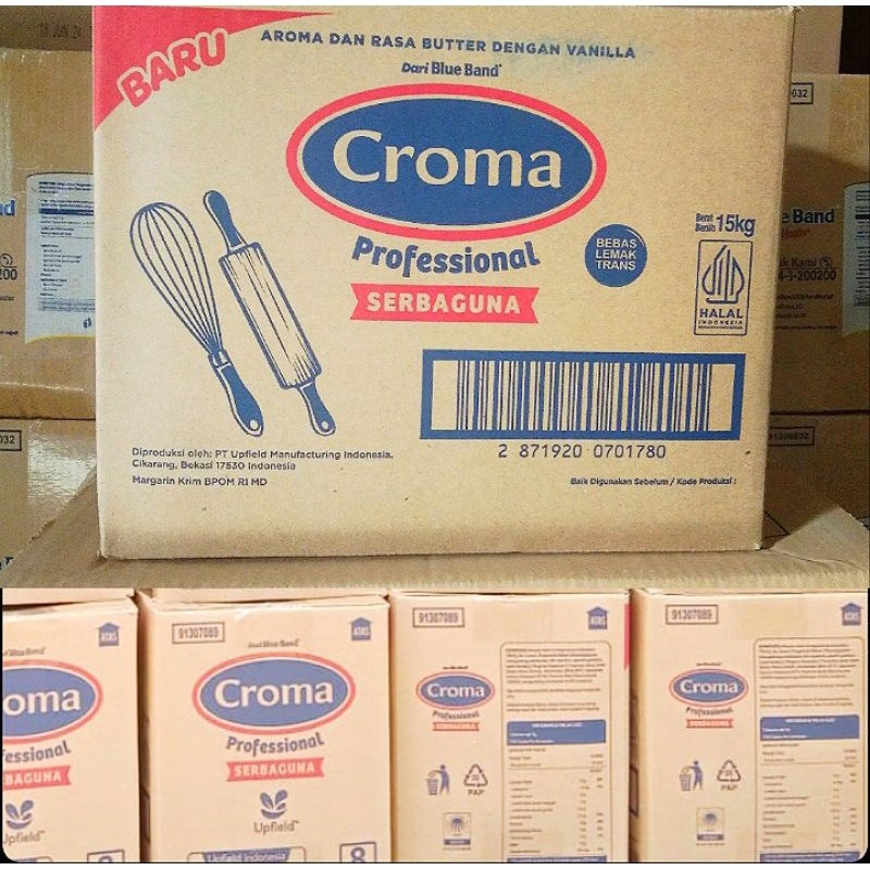 

Croma Margarin Butter Serbaguna 1kg