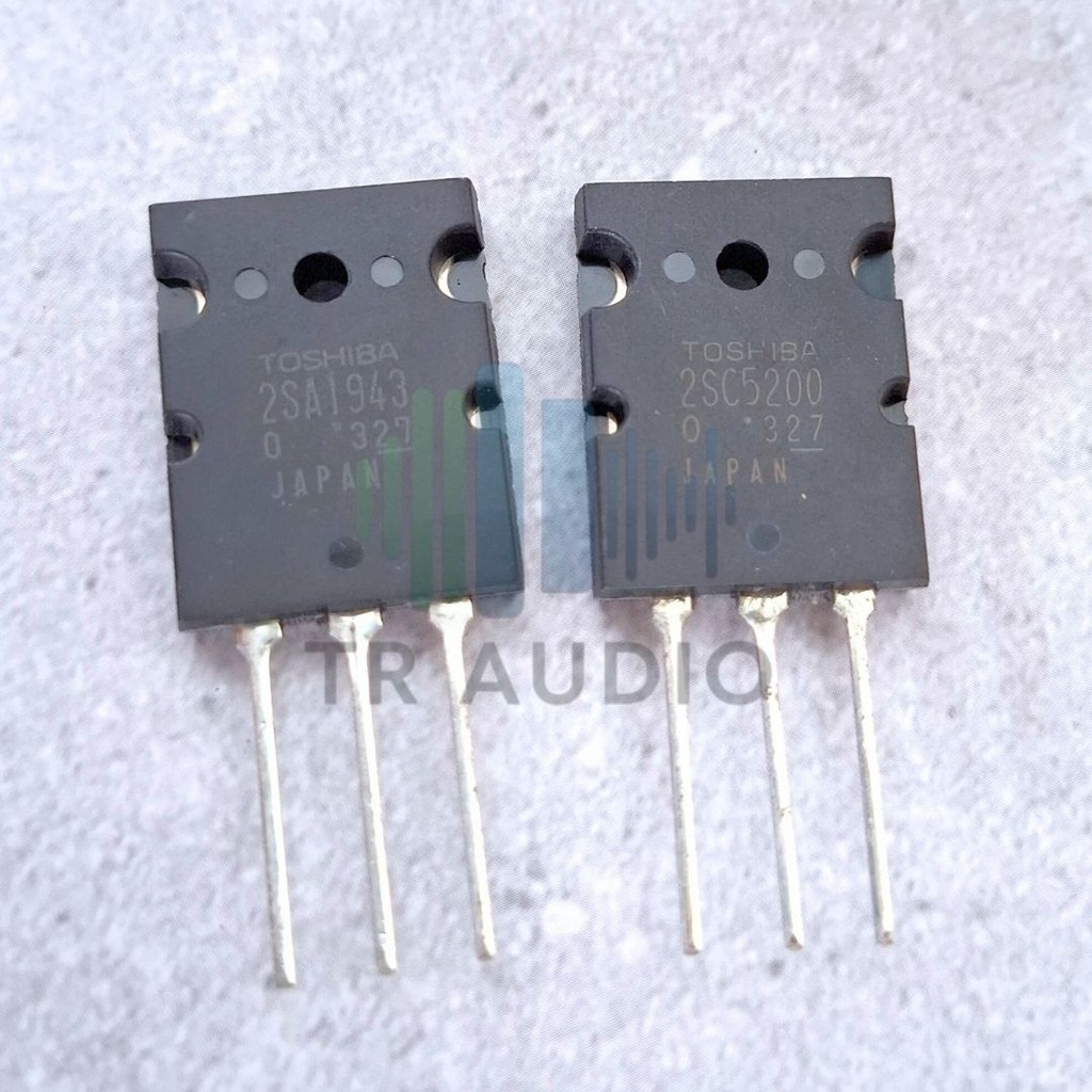 1 Set Transistor C5200 A1943 – Toshiba Final Original Japan